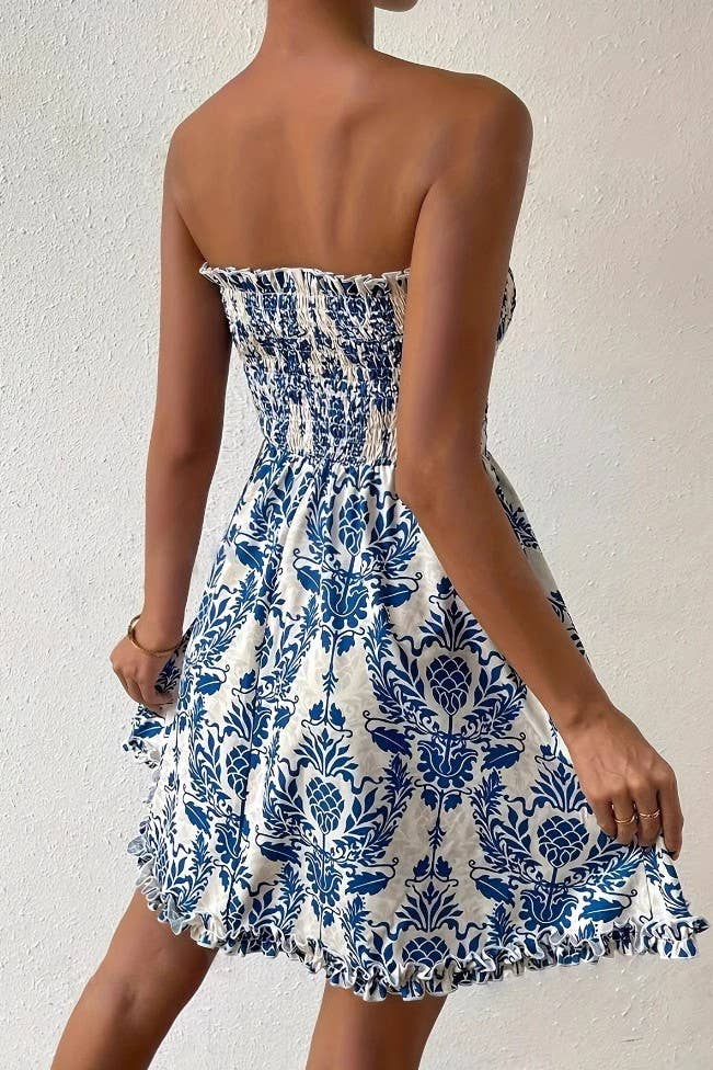 VACAY PAISLEY FLORAL DRESS