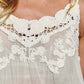 CROCHET CHENILLE TANK  TOP