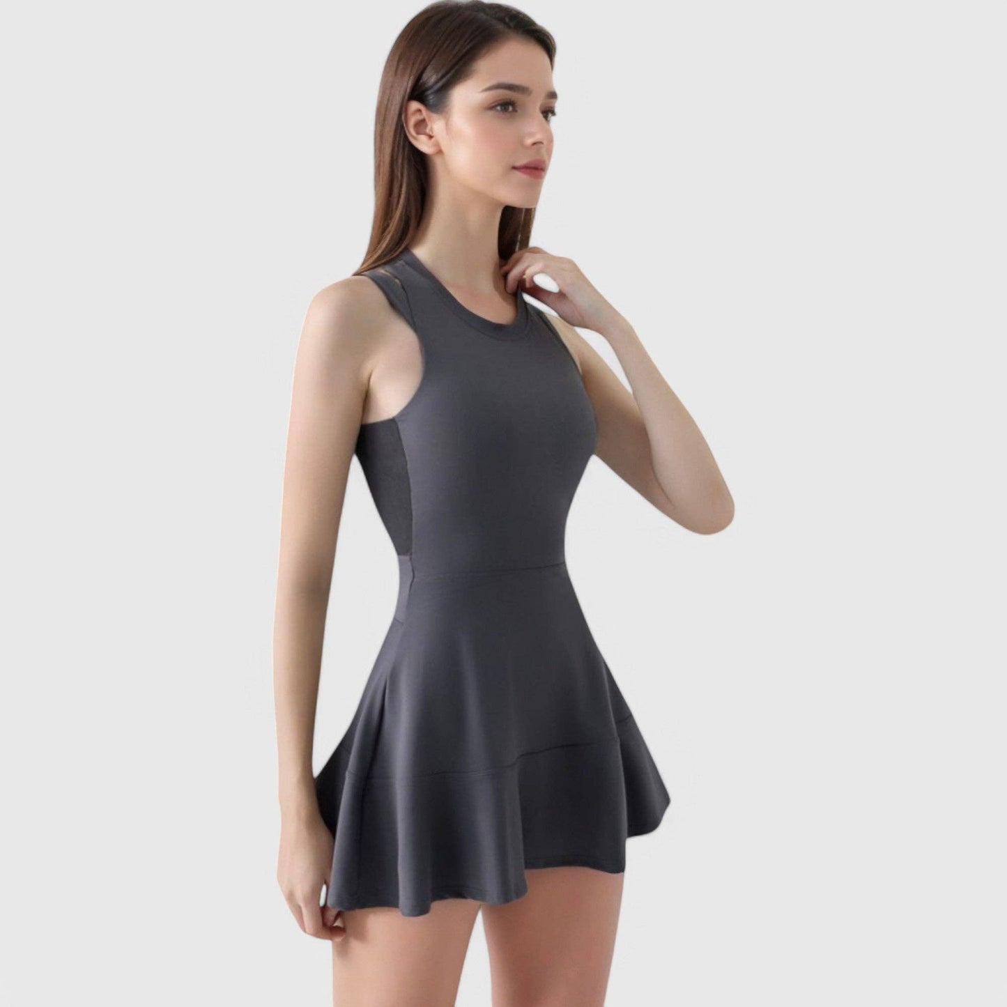 FLOWY RACERBACK ATHLETIC DRESS