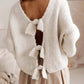 BOW TIE KNIT SWEATER