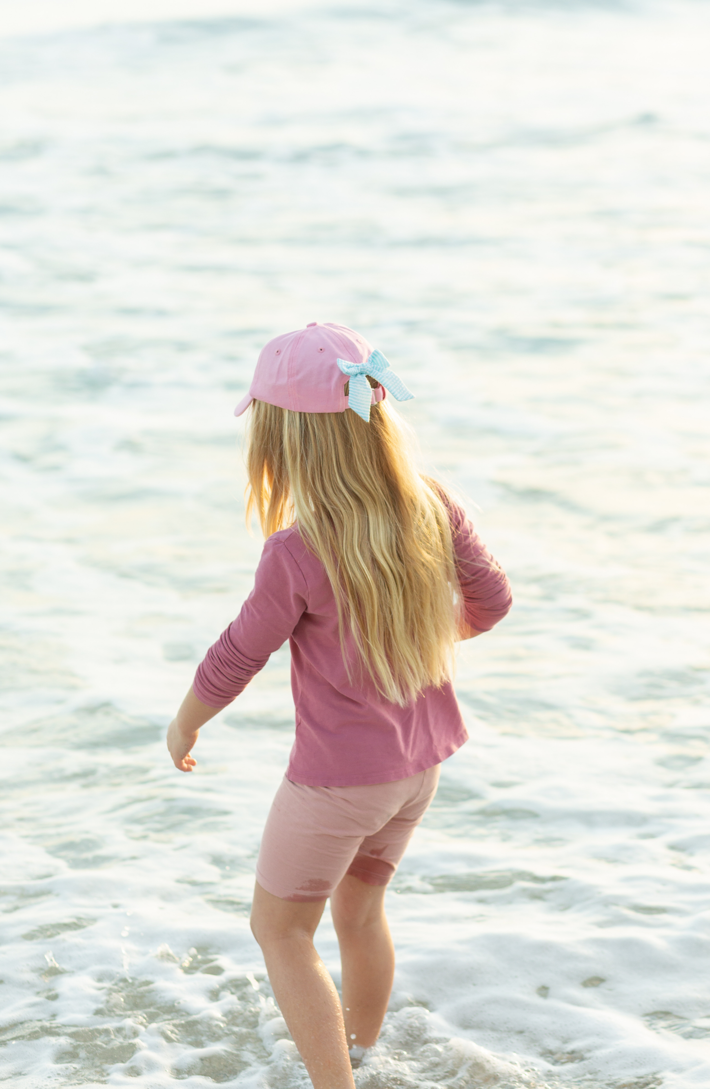 PINK MERMAID BOW HAT
