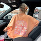 TROPICAL SHERBERT EMBROIDERED SWEATSHIRT