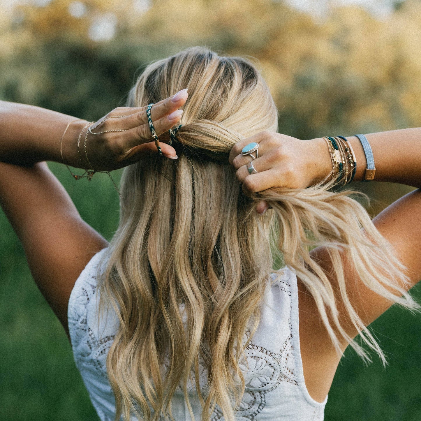 BEACH HAIR TIE BRACELETS
