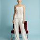 JASMINE CROCHET DETAIL SLEEVELESS TOP