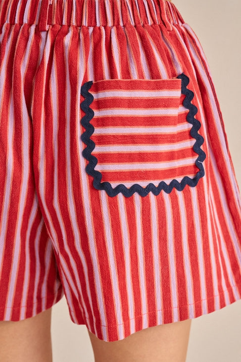 RIC RAC POCKET SHORTS