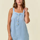 BETSY TENCEL DENIM ROMPER