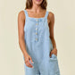 BETSY TENCEL DENIM ROMPER