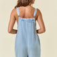 BETSY TENCEL DENIM ROMPER