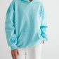 HAWAII HIBISCUS FLORAL EMBROIDERED OVERSIZE HOODIE