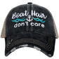 BOAT HAIR DON'T CARE TRUCKER HAT