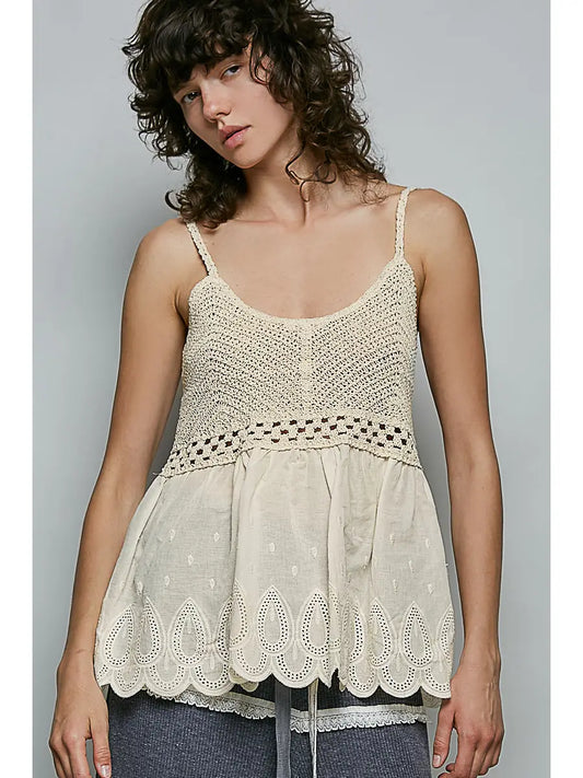 BOHO CROCHET TANK