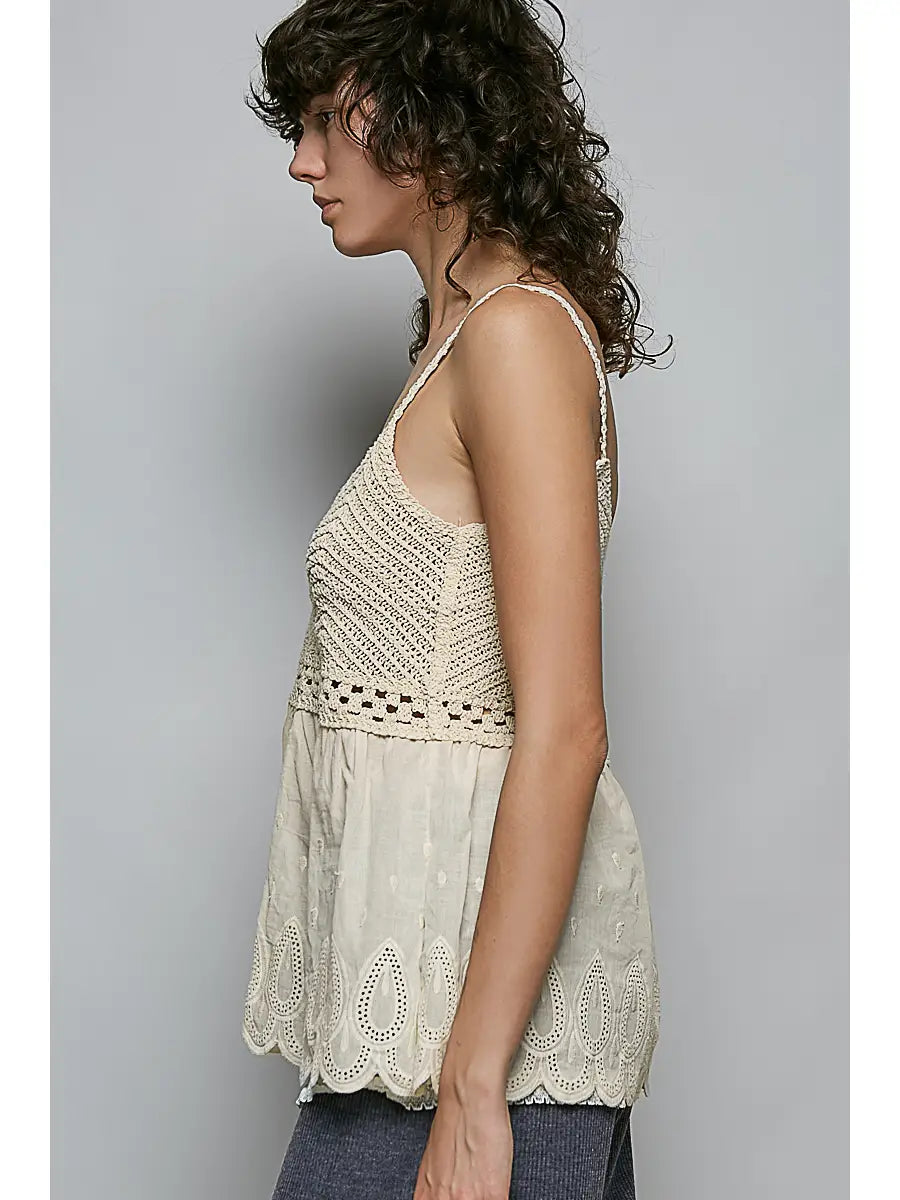 BOHO CROCHET TANK
