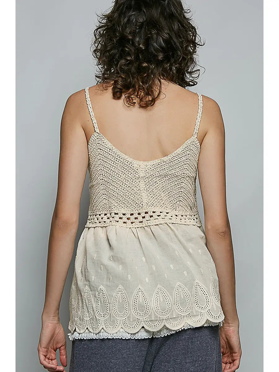 BOHO CROCHET TANK