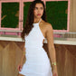 NOA FRAYED MINI DRESS