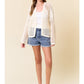 NORMA OPEN WEAVE CARDIGAN