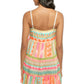 MARTINA NEUTRAL AZTEC MINI DRESS