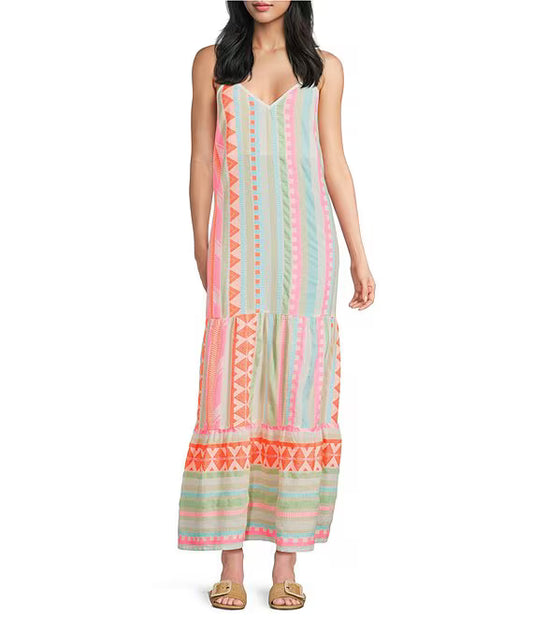 TYLA NEON MAXI DRESS