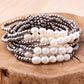 DESERT PEARL STRETCH BRACELET