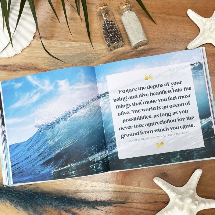 HAPPINESS COMES IN WAVES BOOK BY HOLLY DANIELS CHRISTENSEN