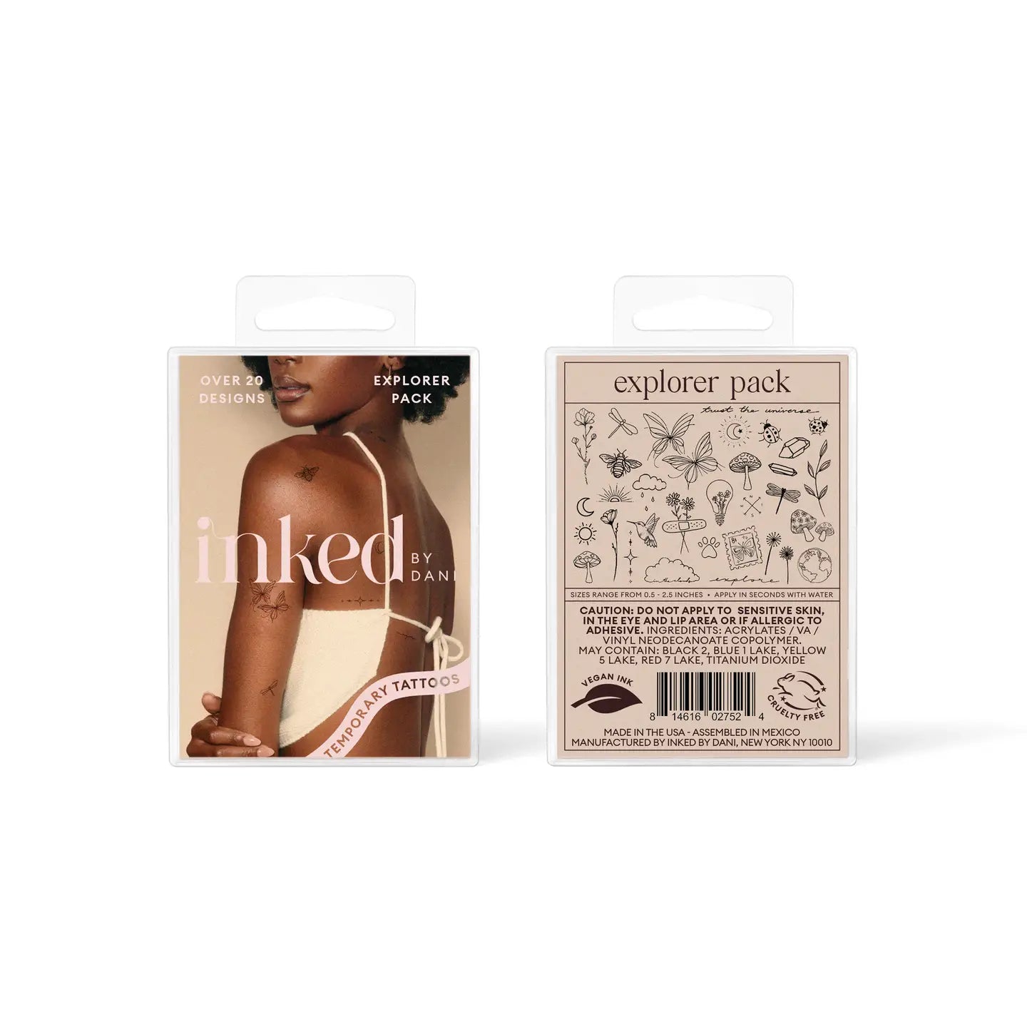 DANI TEMPORARY TATTOOS