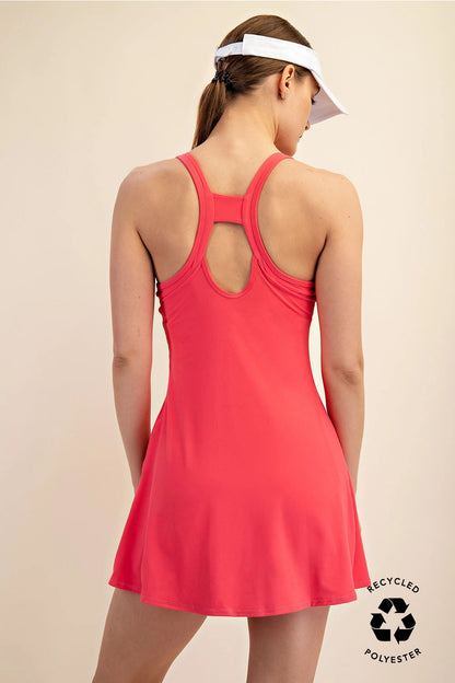 GIADA ATHLETIC ROMPER DRESS