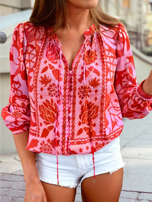TANYA FLORAL BLOUSE