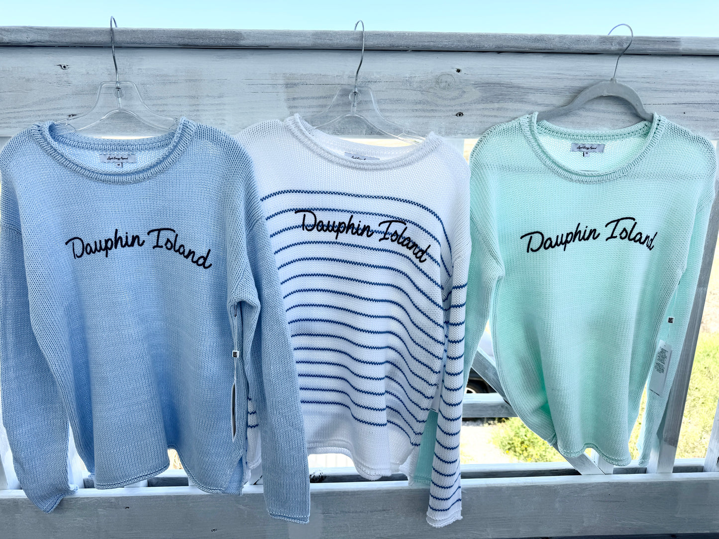 SKIPPER KNIT SWEATER