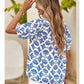 GEOMETRIC PRINT BLOUSE