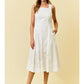 GINGER CONTRAST STITCH DRESS