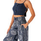 TROPICAL PRINT HAREM PANTS