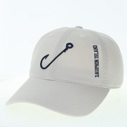 EMBROIDERED HOOK FULL BACK HAT