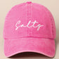 SALTY EMBROIDERED HATS