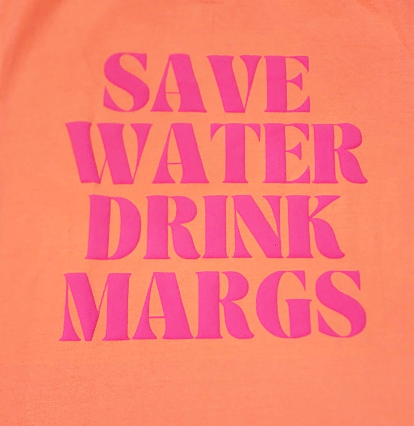 SAVE WATER NEON SS T-SHIRTS