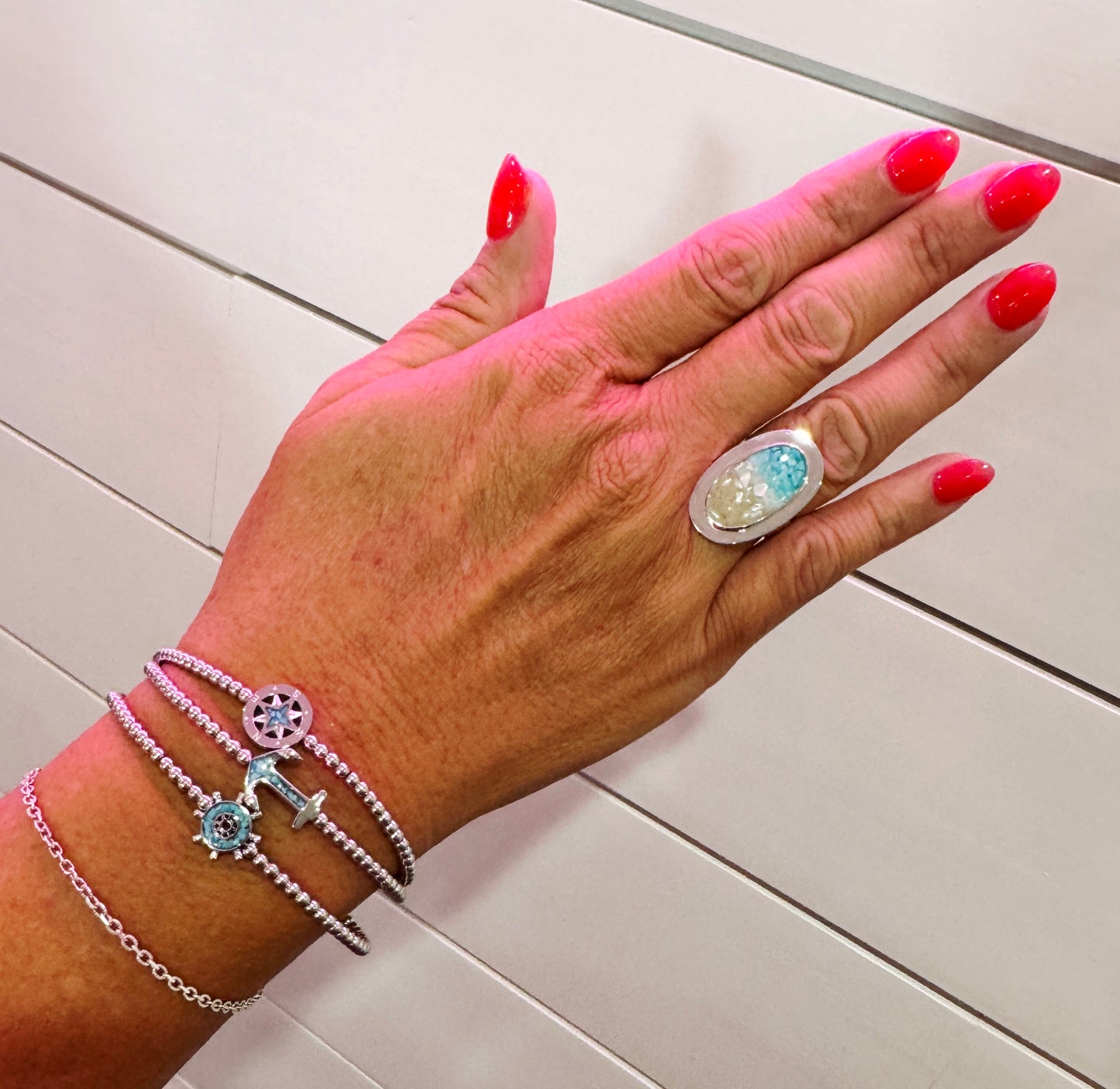 DUNE JEWELRY BEADED CUFF BRACELETS