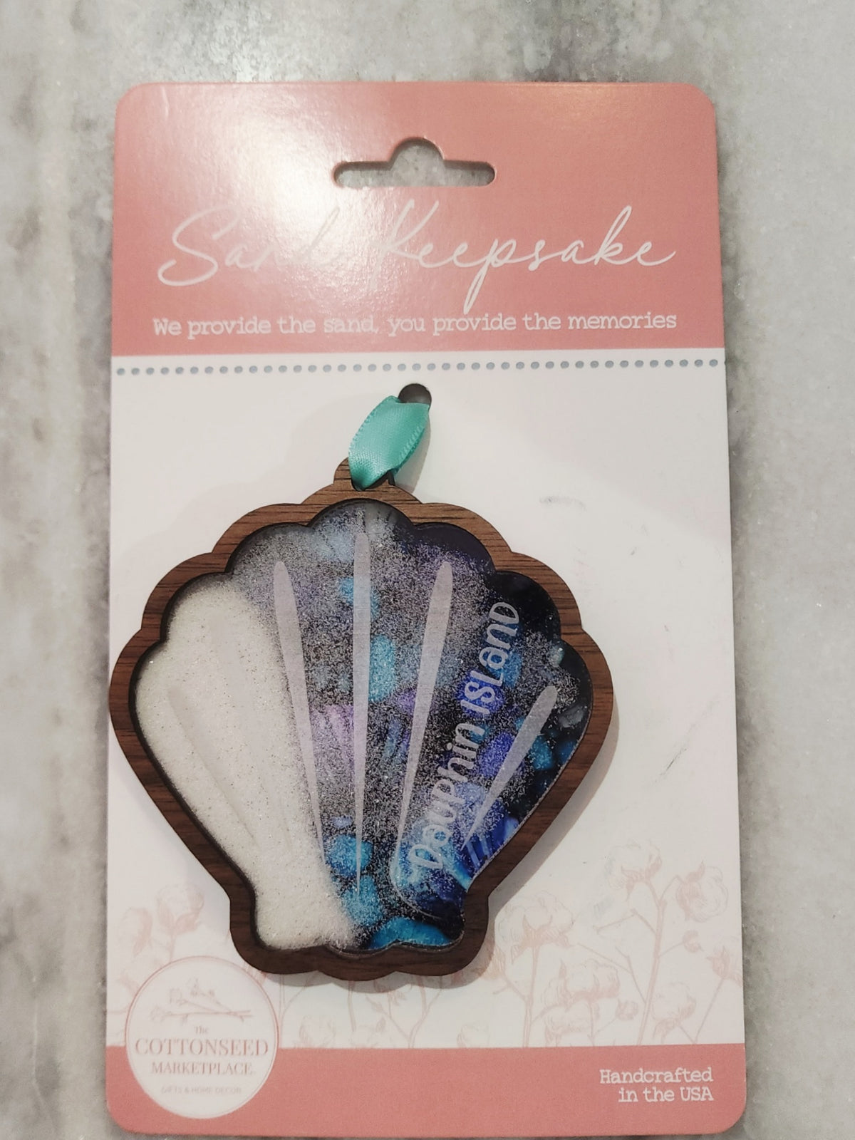 SAND KEEPSAKE ORNAMENTS
