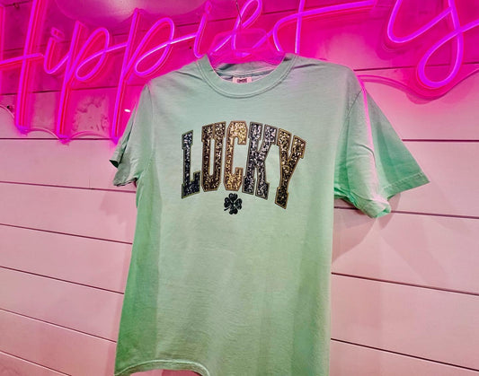 LUCKY ST. PATRICK'S DAY. TEE