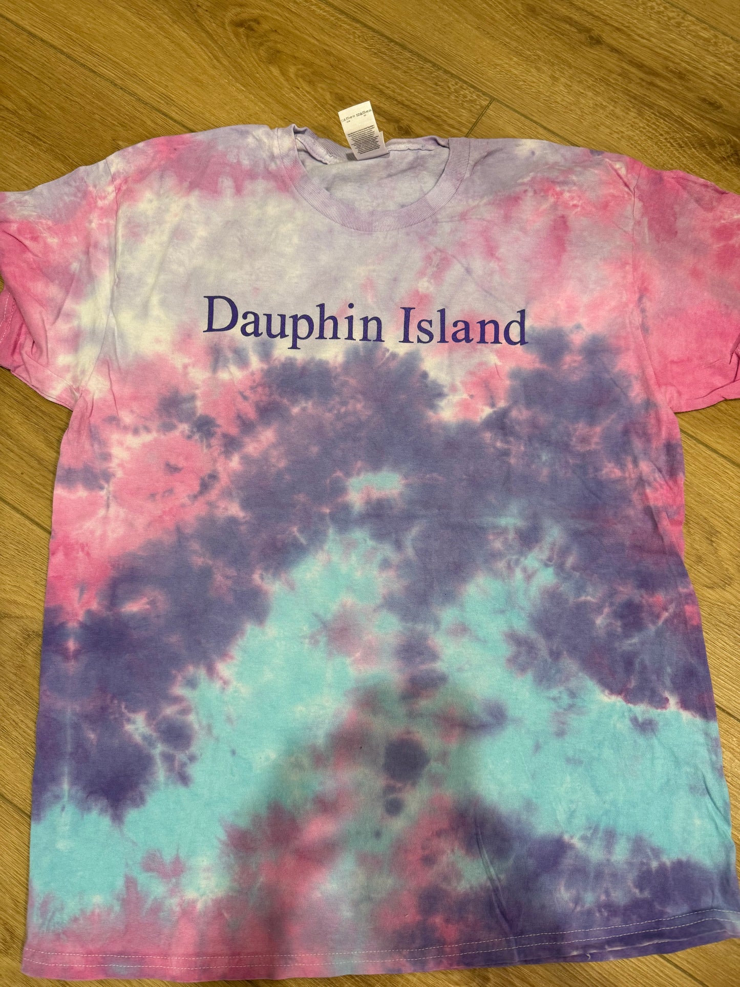 "DAUPHIN ISLAND" ADULT SHORT SLEEVE T-SHIRT