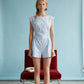 IRIS SIDE PANEL TAFFETA ROMPER