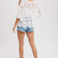 AVA CROCHET LACE TOP