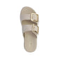 JACINTA DOUBLE BUCKLE PLATFORM SLIDE