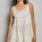 JADE EYELET MINI DRESS TOP
