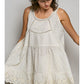 JADE EYELET MINI DRESS TOP