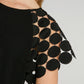 KELLY DOT LACE RAGLAN SLEEVE DRESS