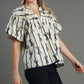 FALLON RIBBON PRINT TOP