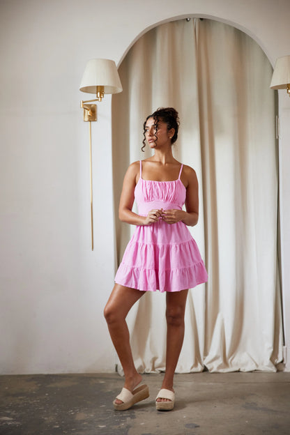 KAIA TIE BACK DRESS
