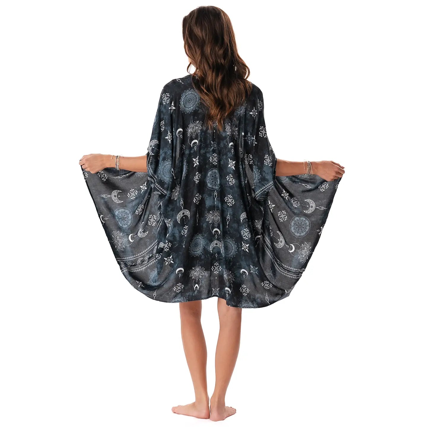 LOTUS MOON MIDNIGHT KIMONO
