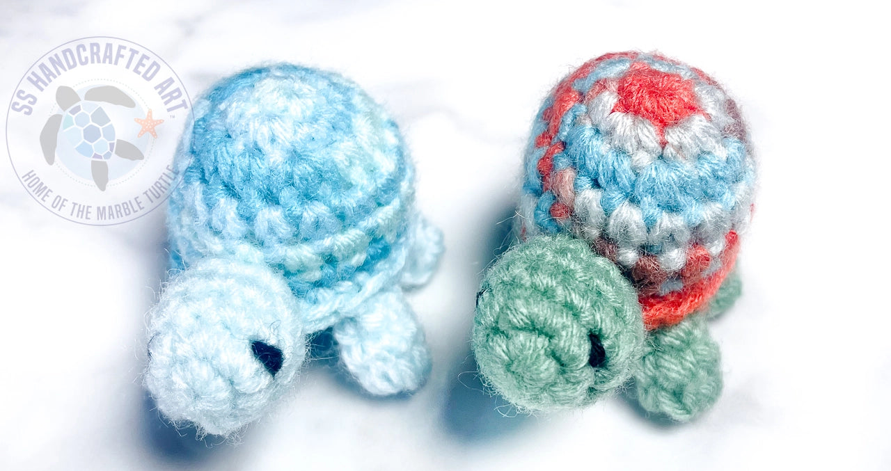 HAND KNITTED TURTLES