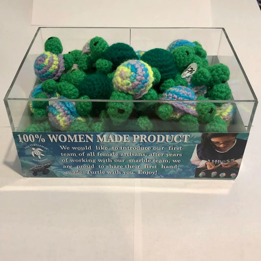 HAND KNITTED TURTLES