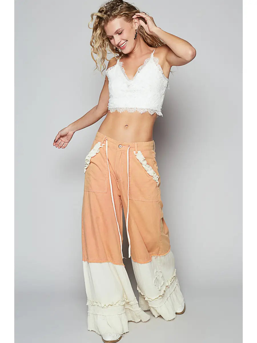 EMPIRE LACE CROCHET CROP TOP