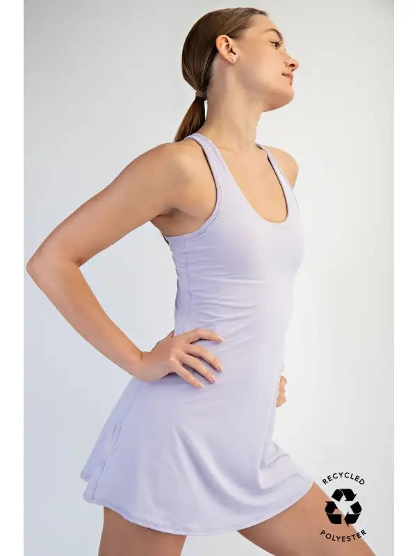 GIADA ATHLETIC ROMPER DRESS